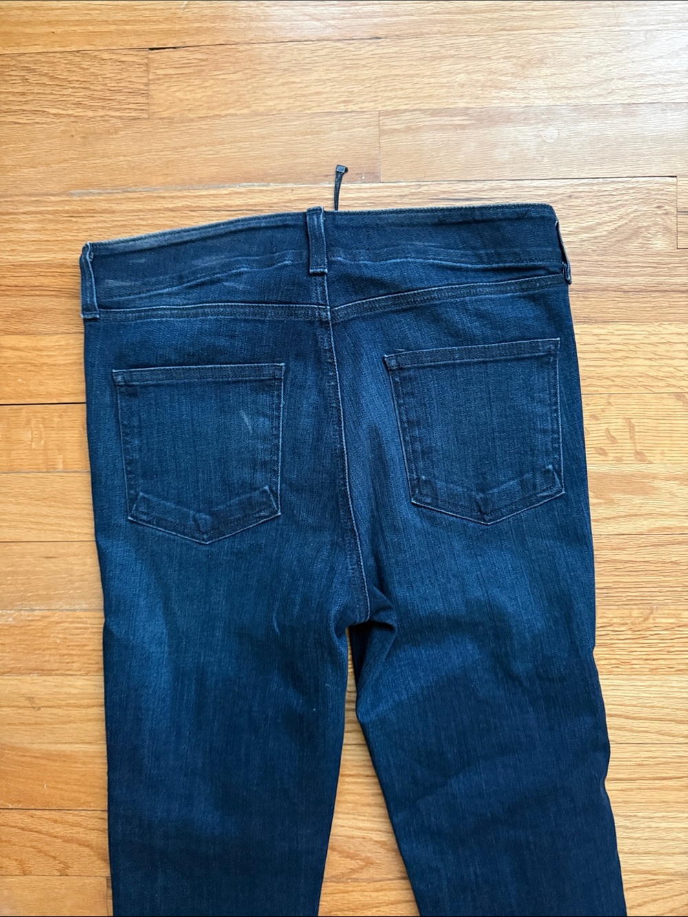Veronica Beard‎ Carolyn 10” Baby Boot Lace up Fly Jeans 28 - Picture 5 of 7